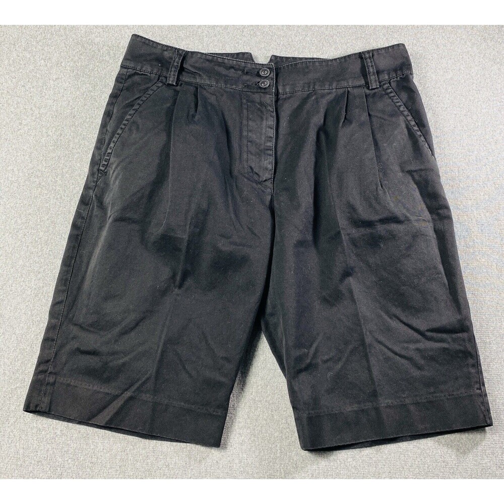 French Connection Women Black Short 6